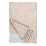 Lapuan Kankurit Kotona blanket, 140 x 200 cm, Tones of Modernism, natural beige–light blue, product image