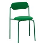 Lepo Product Moderno chair, green - green upholstery