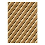 LAYERED Teklan Diagonal rug, sand, product image