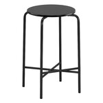 Lepo Product Moderno bar stool, low, black - black stained birch