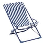 Lafuma Mobilier Transaswing Multi deckchair, CB striped indigo, product image