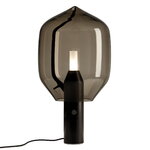 Established & Sons  Lighthouse T1 table lamp, grey - Marquina black marble, view 1
