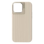 Nudient Bold Case for iPhone, linen beige
