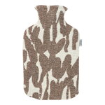 Lapuan Kankurit Jäkälä hot water bottle, white - brown