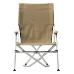 Snow Peak Low beach chair, khaki, view 1