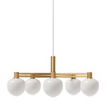 LYFA Memoir 120 V chandelier, brass, product image