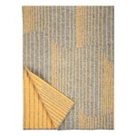 Lapuan Kankurit Aurora blanket, 130 x 180 cm, grey - coffee dyed orange, product image