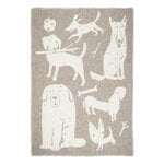 Lapuan Kankurit Coperta Koirapuisto, 90 x 130 cm, beige - bianco, immagine prodotto