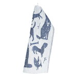 Lapuan Kankurit Torchon Koirapuisto, blanc - myrtille, image produit
