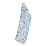 Lapuan Kankurit Serviette en lin Rannalla, 46 x 70 cm, blanc - bleu, image produit