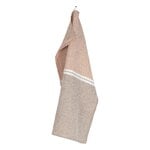 Lapuan Kankurit Serviette en lin Venla, 46 x 70 cm, mélange cannelle - blanc, image produit