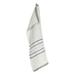 Lapuan Kankurit Virta hand towel, linen - olive - grey, product image