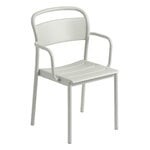 Muuto Linear Steel fauteuil, gris, image produit