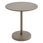 Muuto Linear Steel Café table, 70 cm, topo, imagen del producto