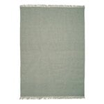 Linie Design Rainbow wool rug, mint, product image