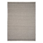 Linie Design Stratum Echo wool rug, grey, product image