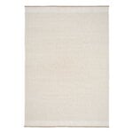 Linie Design Stratum Echo wool rug, white, product image
