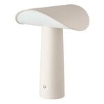 Gejst Lium portable table lamp, warm grey, view 1