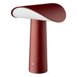 Gejst Lium portable table lamp, burgundy, view 1