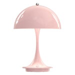 Louis Poulsen Panthella Portable Metal pöytävalaisin, vaalea roosa