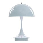 Louis Poulsen Panthella 160 Portable Metal V2 table lamp, pale blue