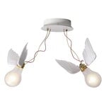 Ingo Maurer Lampada da soffitto/da parete Lucellino Doppio, bianco, immagine prodotto