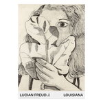 Louisiana Museum of Modern Art Lucian Freud - Girl with a Fig Leaf 1947, A1 juliste, näkymä 1