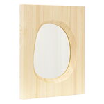 Lundia Knot wall mirror, pine