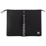 Marimekko Sleeve 15" Solid laptop sleeve, black, product image