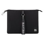 Marimekko Sleeve 13" Solid laptop sleeve, black, product image