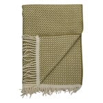 Røros Tweed Mello filt, 150 x 210 cm, bladgrön