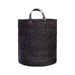 Mifuko Kiondo basket with handles, XL, black, view 1