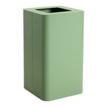 Mizetto Arkad recycling bin, pale green, product image