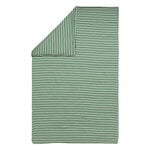 Marimekko Tasaraita duvet cover, 150 x 210 cm, off-white - dark green, product image