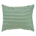 Marimekko Tasaraita pillowcase, 50 x 60 cm, off-white - dark green, product image