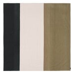 Marimekko Hennika Tischdecke, 140 x 140 cm, hellrosa - anthrazit - sandfarben, produktbild