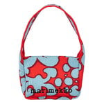 Marimekko Knitted Shoulderbag Keidas, light blue - red, product image