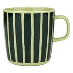 Marimekko Oiva - Piccolo mug, 4 dl, pear - dark green, product image