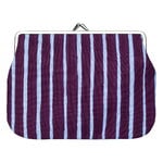 Marimekko Piccolo puolikas kukkaro Geldbörse, Aubergine - Hellblau - Hellrosa, produktbild