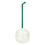 Marimekko Piirto Unikko ornament, white - green, view 1
