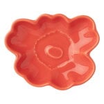 Marimekko Unikko Shape small plate, orange red, product image