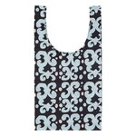 Marimekko Smartbag Keidas laukku, vaaleansininen - musta - vaaleanpunainen, tuotekuva