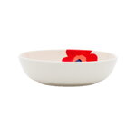Marimekko Oiva - Unikko lautanen, 16 cm, valkoinen - punainen - sininen, näkymä 1