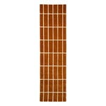 Marimekko Tiiliskivi runner rug, brown, product image