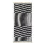 Marimekko Kalasääski hand towel, 50 x 100 cm, off white - charcoal, product image