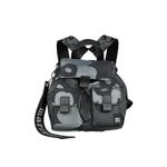 Marimekko Everything backpack, S, Unikko grey - dark grey - black, product image