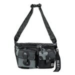 Marimekko Sling Bag Unikko olkalaukku, M, harmaa - tummanharmaa - musta, tuotekuva