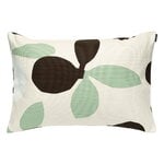 Marimekko Pieni Omppo tyynynpäällinen, 40 x 60 cm, hiekka - hiili - vihreä, näkymä 1