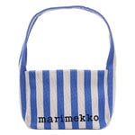Marimekko Knitted Shoulderbag Merirosvo, blue - off-white, product image