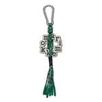 Marimekko Leijua Kioski keychain, green - white, product image